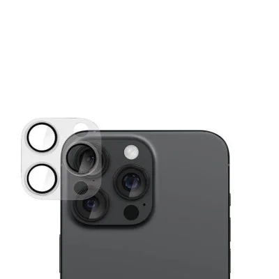 Smartix Premium Camera Glass for iPhone 16 Pro/16 Promax - Clear - Clear